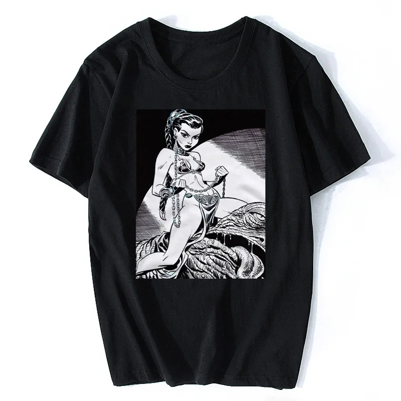 Футболка мужская хлопковая с круглым вырезом пикантная рубашка принтом Дарта