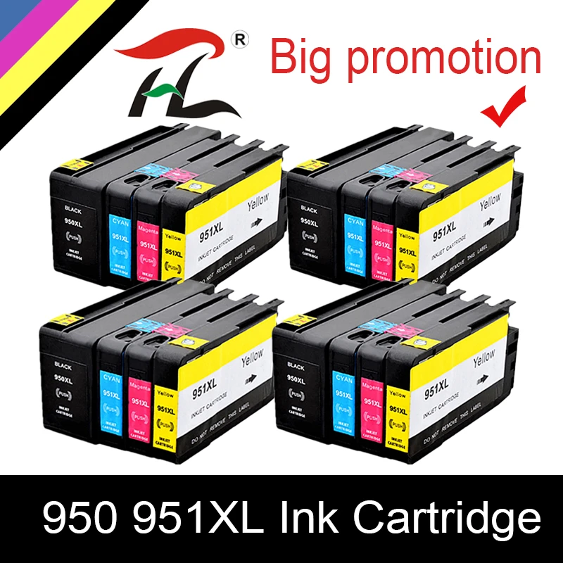 

Compatible for HP 950XL for 951XL For HP950 ink cartridge 950 951 Officejet Pro 8600 8610 8615 8620 8630 8625 8660 8680 Printer