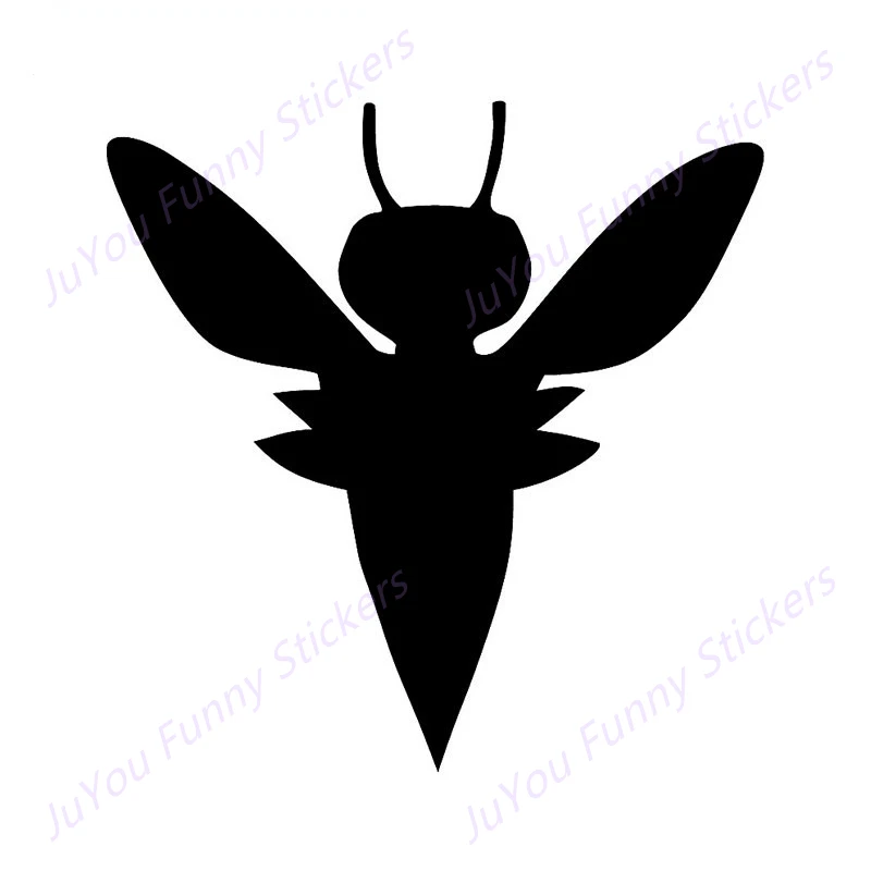 

JuYou Funny Stickers Exterior Accessories Hornet Logo Silhouette Car Stickers Die Cut Decal Vinyl Material Windshield Decal