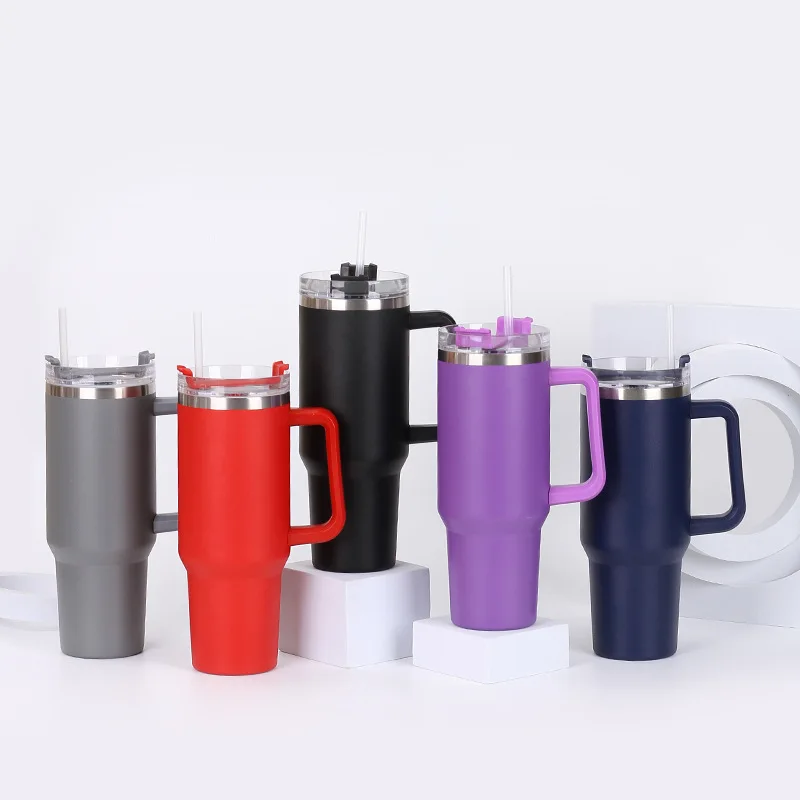 , Thermos Cup With Lid And Straw For Men Women And Students