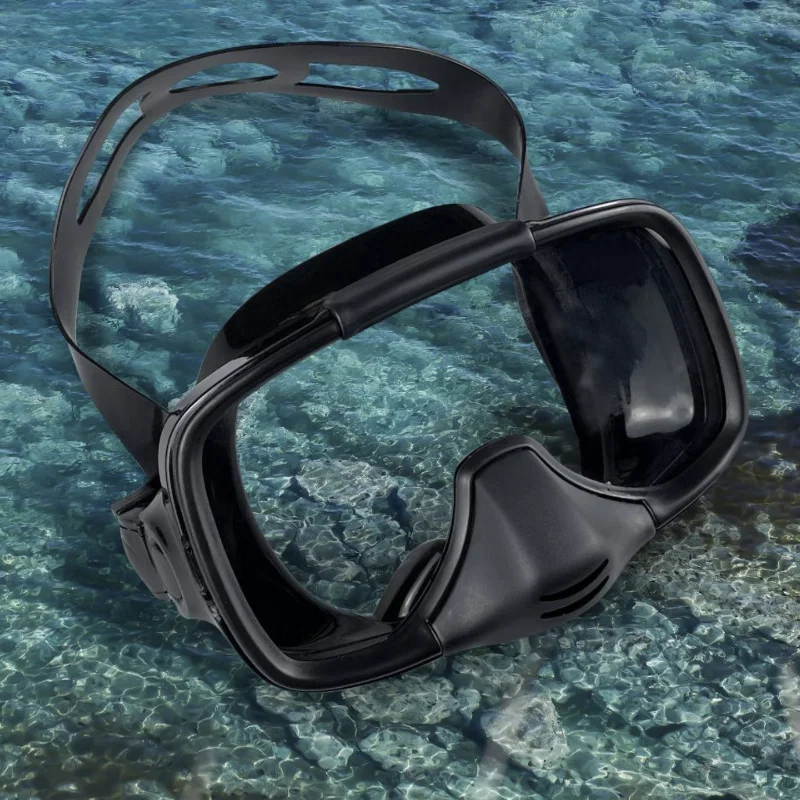 Маска для дайвинга плавательные очки подводное плавание силиконовая юбка
