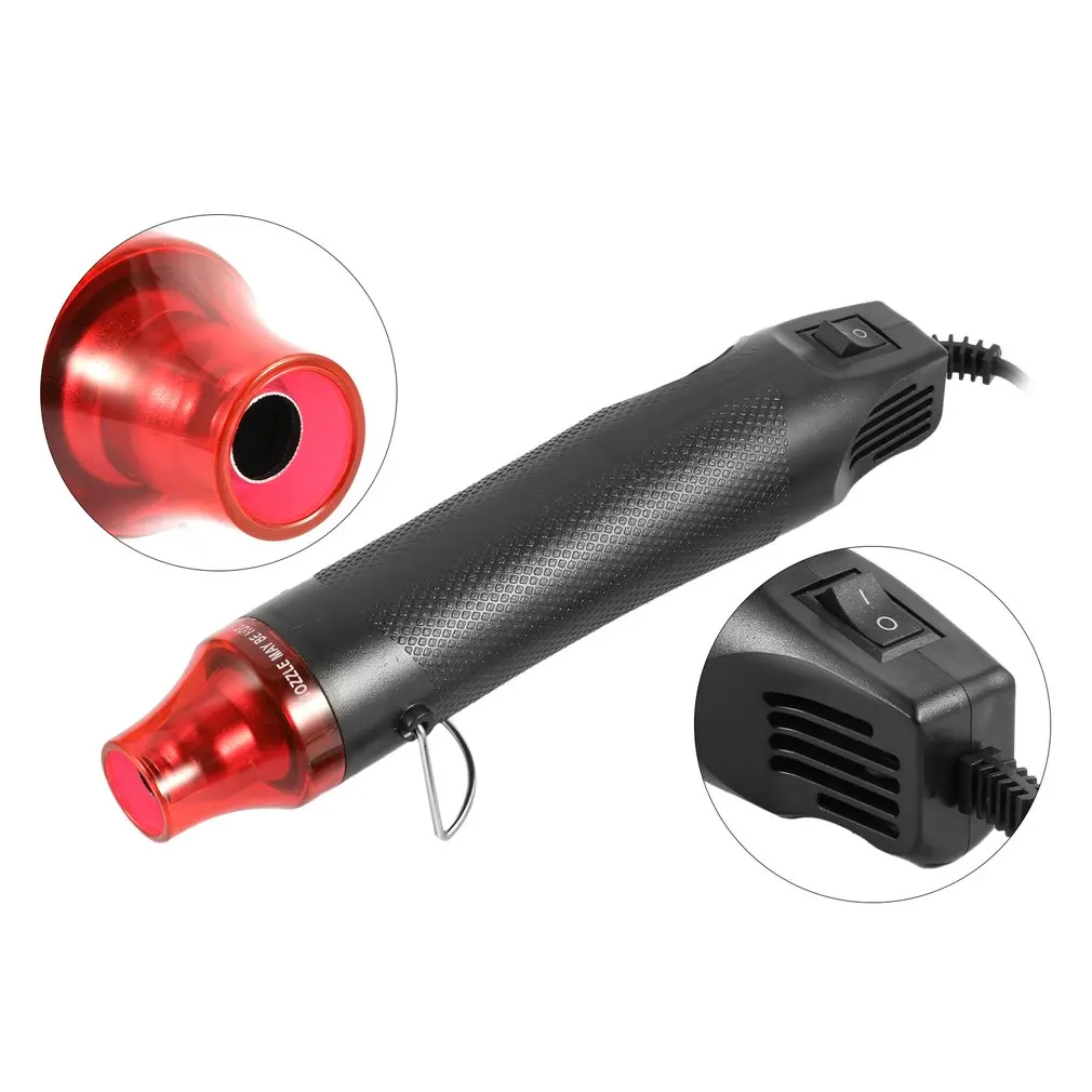 

220V 300W Heatguns EU Plug Industrial Electric Hot Air Heat Machine Professional Heatguns Shrink Plastic Wrap Blower Heater