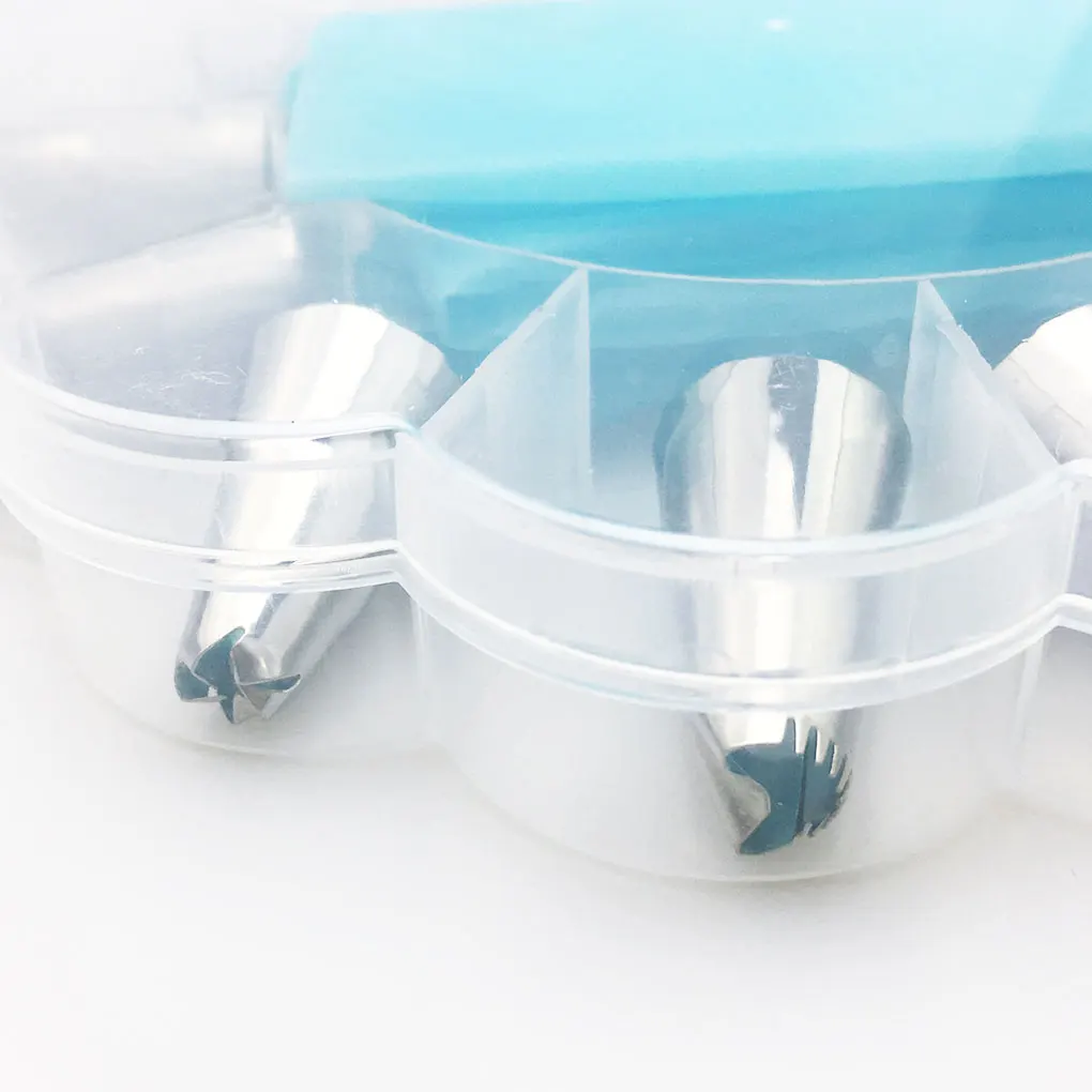 

14 Pcs set Cake Fondant Cream Icing Bag Nozzles Set Chocolate Cupcake Decorating Piping DIY Tool Kit White