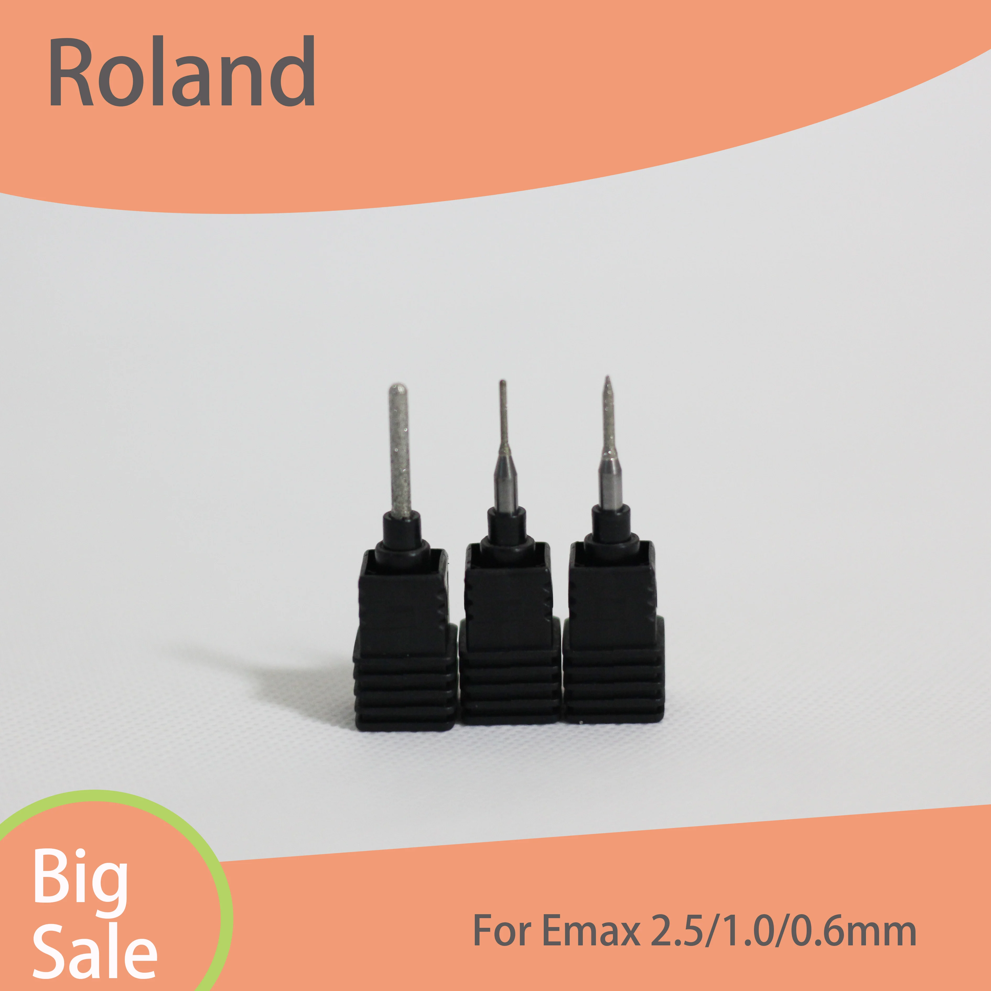 Сверла Roland DWX50 / 51D 52 для циркония PMMA Emax 2 0/1 0/0 6 мм
