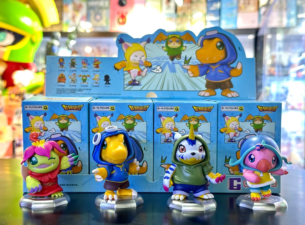 Фото Цифровые монстры, аниме-фигурки, слепая коробка, Digimon Adventure, загадочная коробка, аниме, серия Great Adventure, коробка, коллекция игрушек, подарок №2