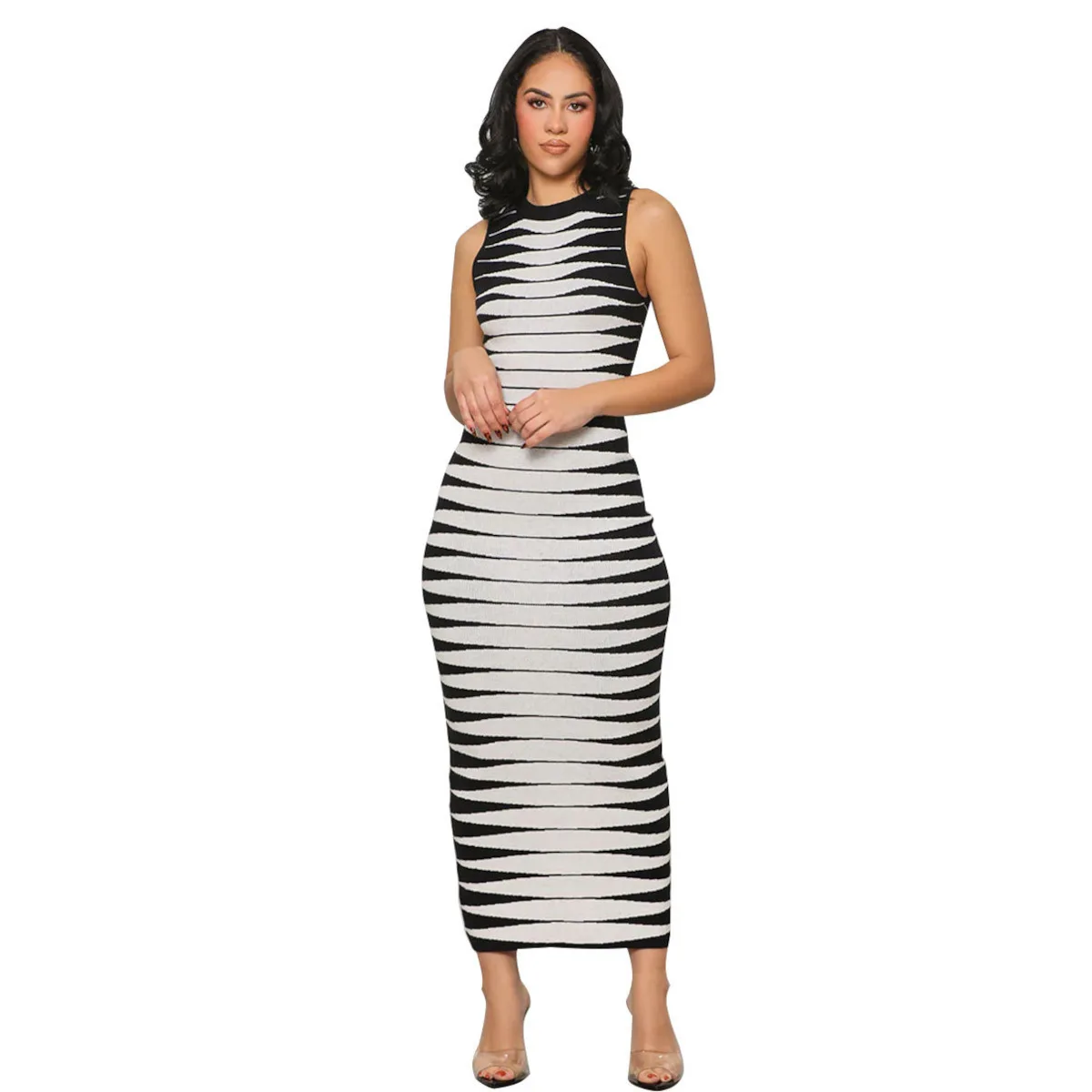 

Модное облегающее женское платье, Женский пуловер без рукавов, женское платье, женское платье для клуба, облегающие платья