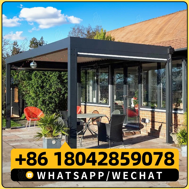 Садовые беседки Канопы Арки Биоклиматические арборы Перголы Tenda