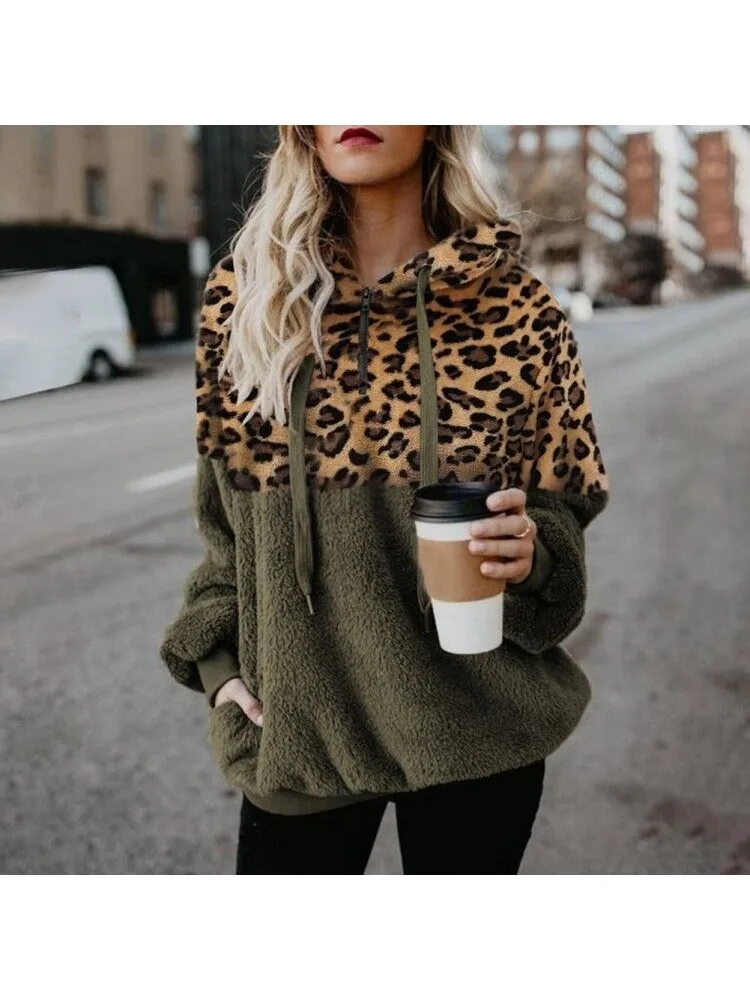 Рисунок 2 - Женский свитшот с леопардовым принтом