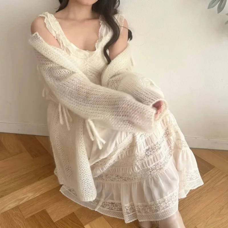 Универсальные элегантные милые женские топы с длинным рукавом новинка 2025 года