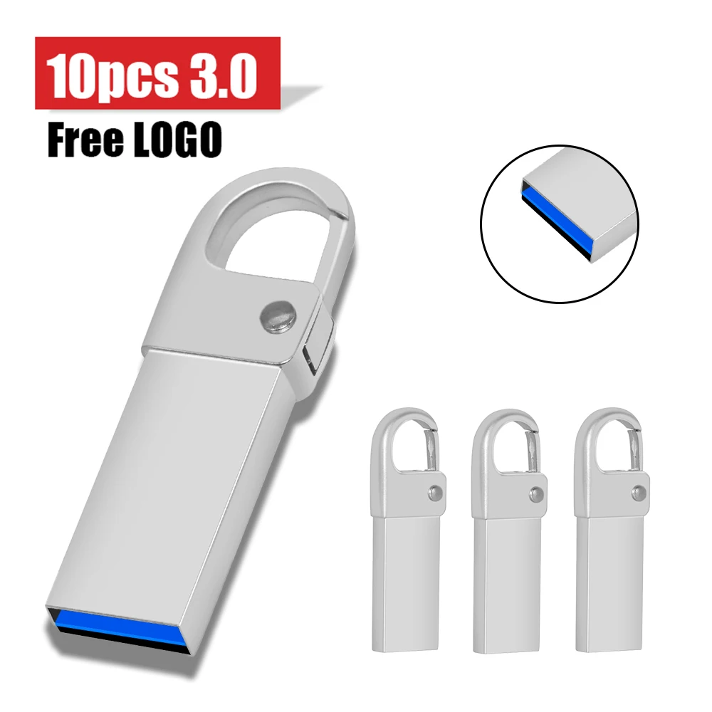 

Флеш-накопитель USB 3,0 объемом 64 ГБ/16 ГБ/32 ГБ/64 Гб/128 ГБ, 10 шт./партия