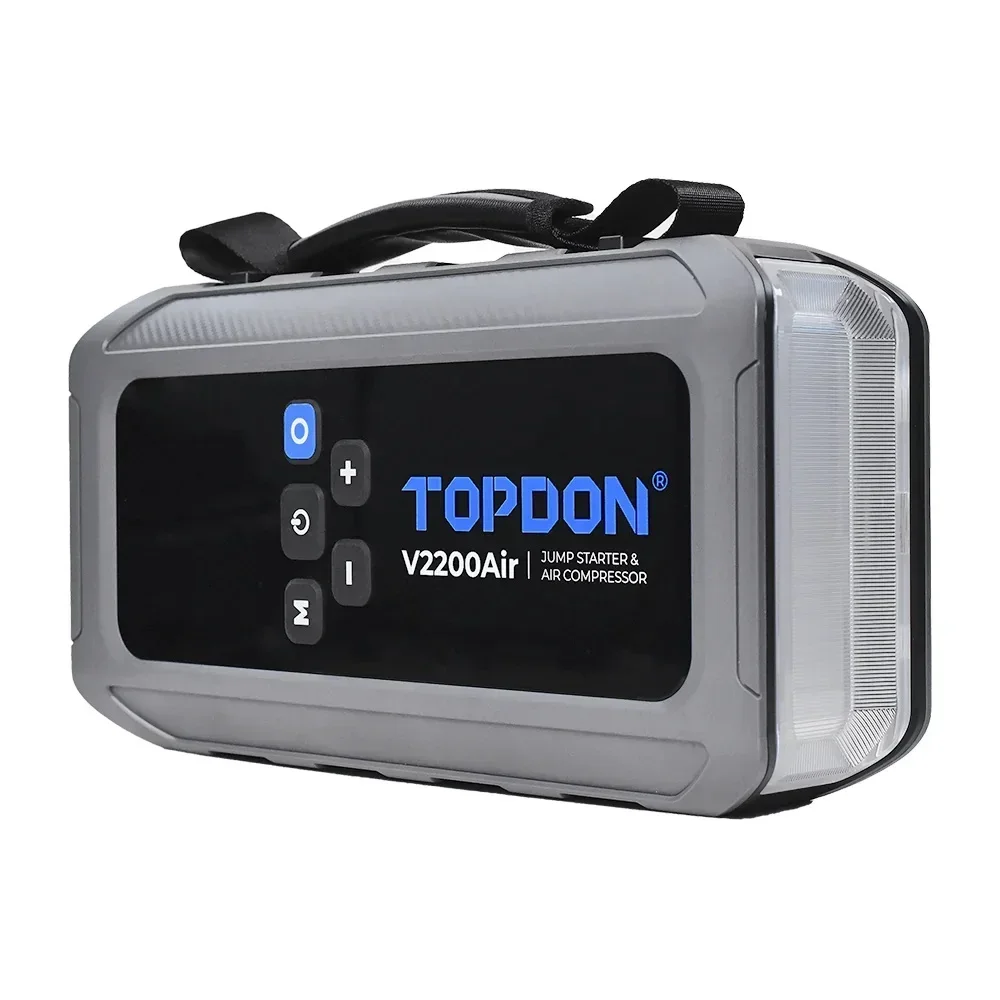 Topdon V2200 Портативный аккумуляторный усилитель Power Bank Многофункциональный