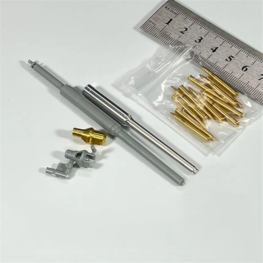 

Tank Model Metal Barrel Muzzle Brake Shell for 1/35 Scale Tiger Simulation Tank Toy Accessories