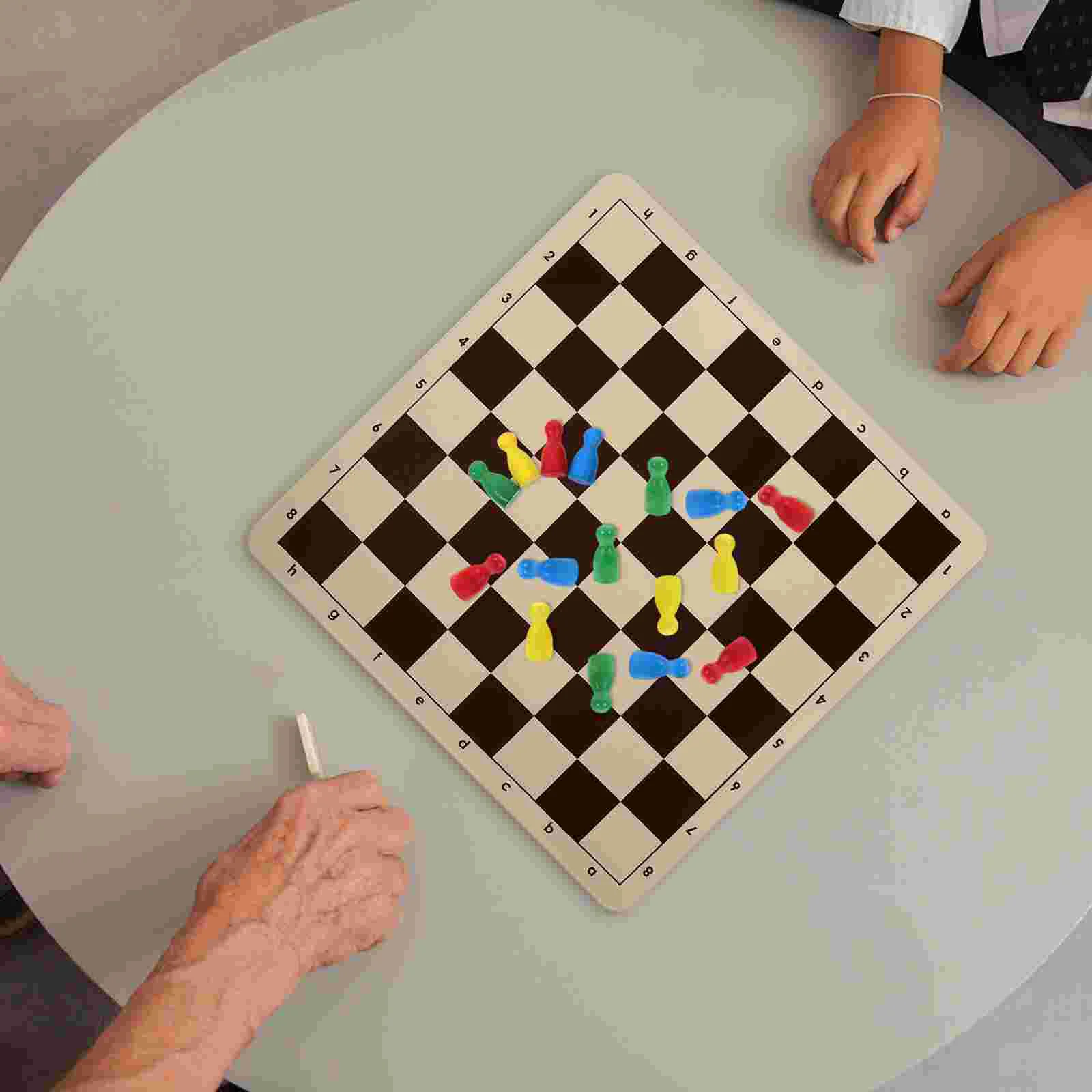 48 шт. игрушки-головоломки магнитные шахматы в форме человека настольная игра