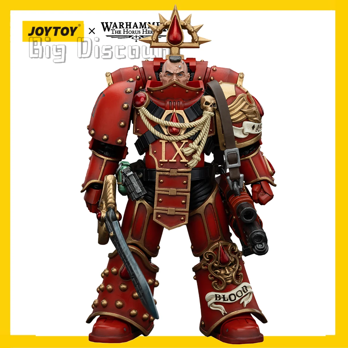 JOY TOY Warhammer 30K Фигурка Blood Angels Raldoron