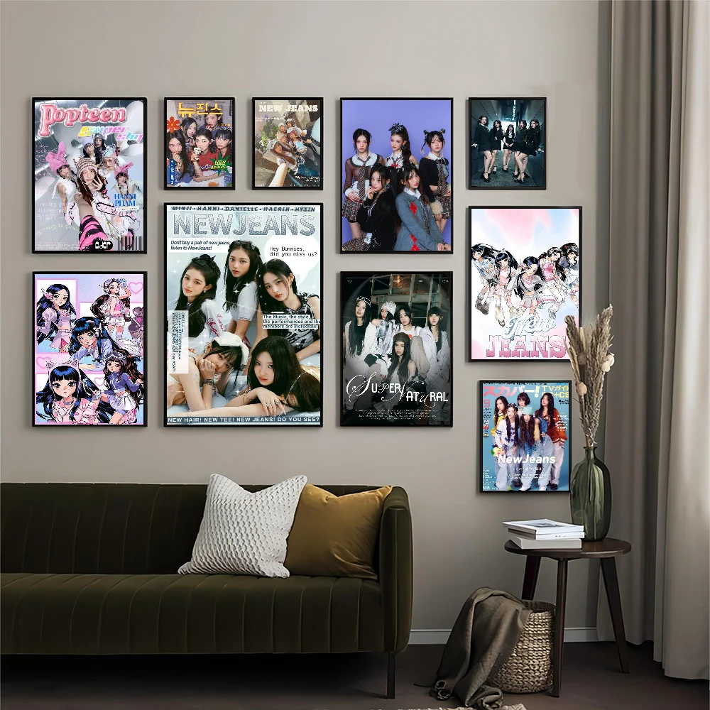 Винтажные постеры Kpop N-Newjeans
