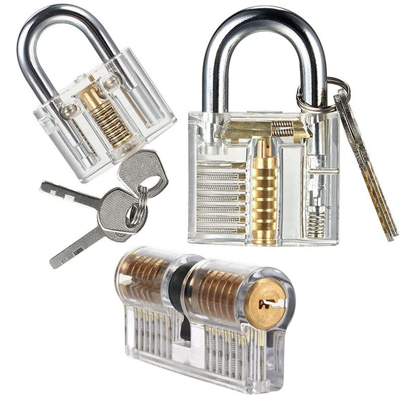 

Transparent Lock Padlock Transparent Display Lock Crystal Lock