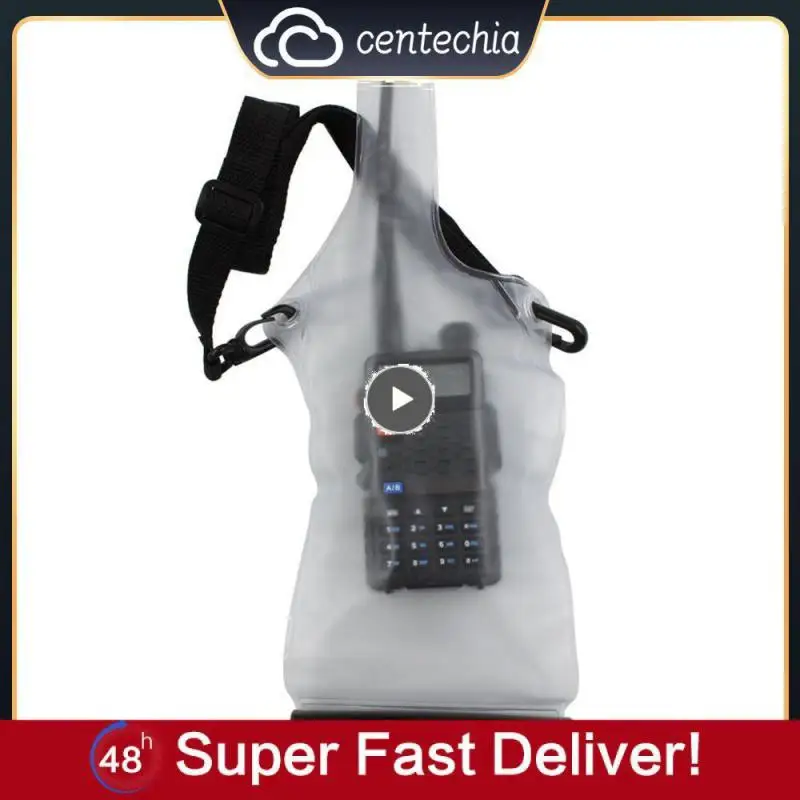 

Pvc Waterproof Bag Large Capacity Telephone Waterproof Bag Waterproof 30 Meters Waterproof Walkie-talkie Waterproof Bag White