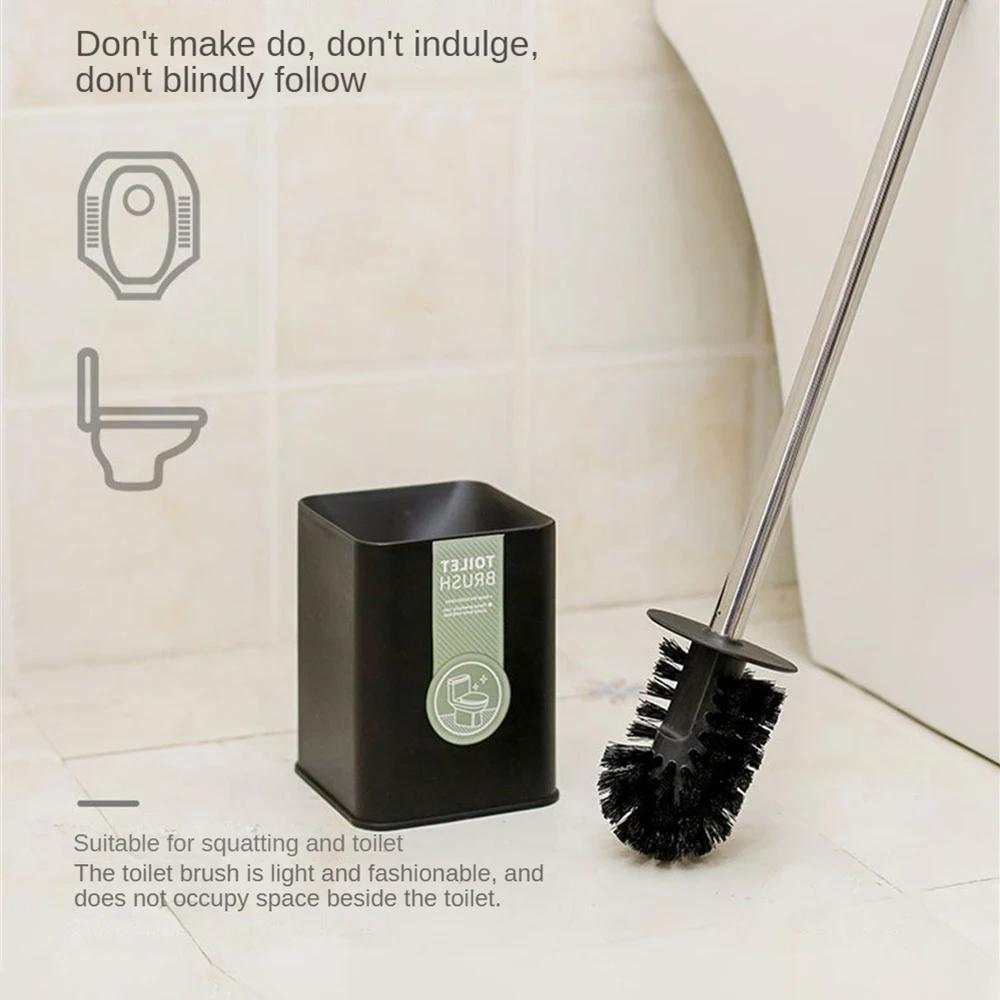 Щетка для унитаза с основанием. Удобное хранилище Блистерная упаковка. Белые