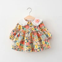 melario spring newborn baby girl clothes 1st birthday floral long sleeved dress for toddler girls clothing cute dress vestidos