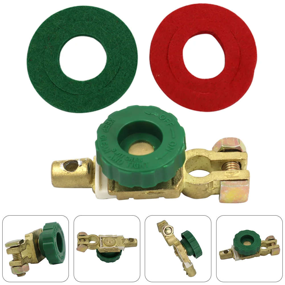

1 Set Car Battery Terminal End Shutdown Switch Battery Terminal Clamps
