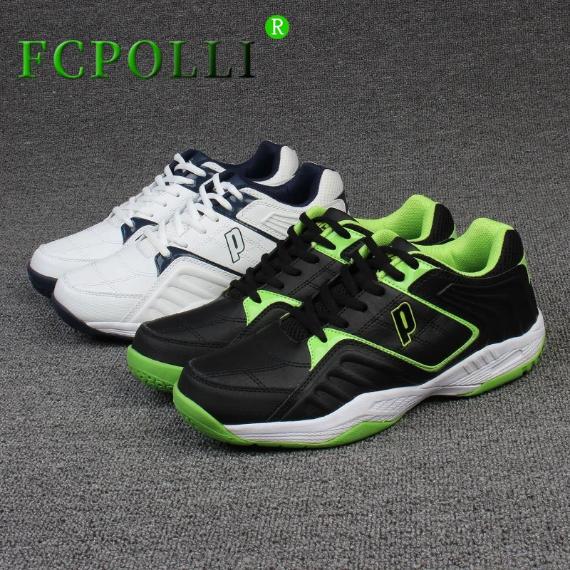 

2022 New Arrival Mens Badminton Trainers Wearable Indoor Sports Shoes Designer Table Tennis Shoes For Men Black Leather Gym Shoe