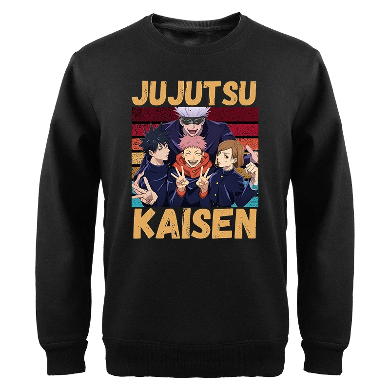 

Jujutsu Kaisen Sweatshirts Hoodie Mens Gojo Satoru Anime Graphic Spring Hoodie Long Sleeve Oversize Fashion Streetwear Clothes