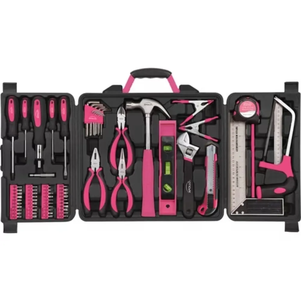 

Apollo Precision Tools DT0204P 71-Piece Household Tool Kit, Pink