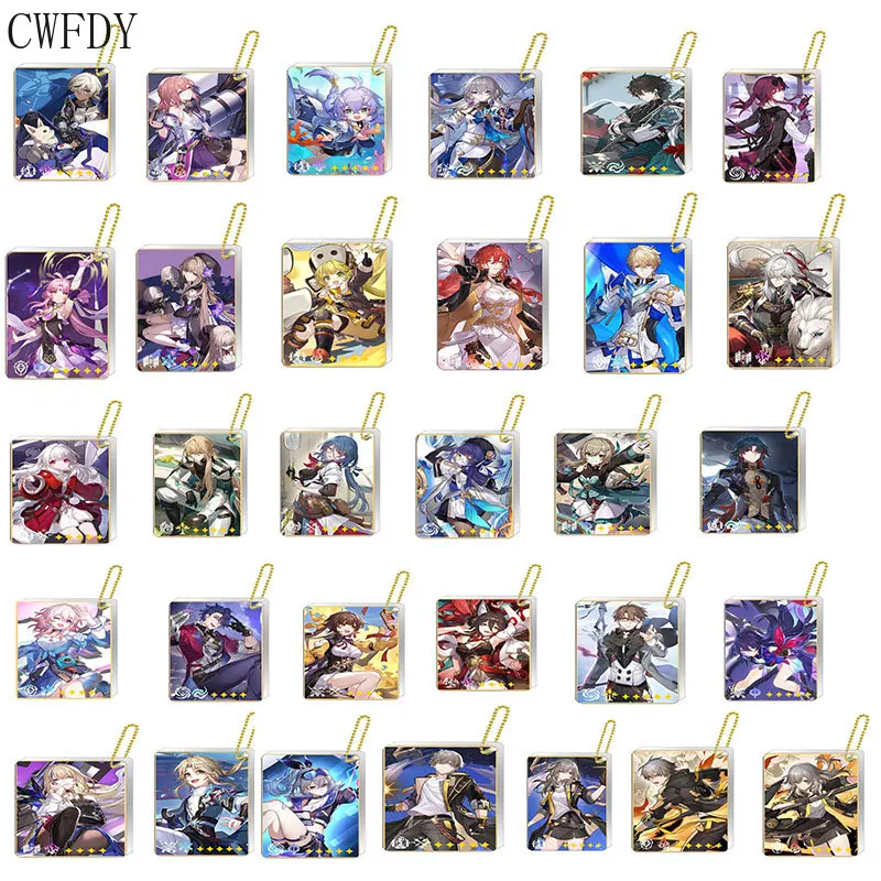 

31 шт./партия, брелок для ключей «Звезда»