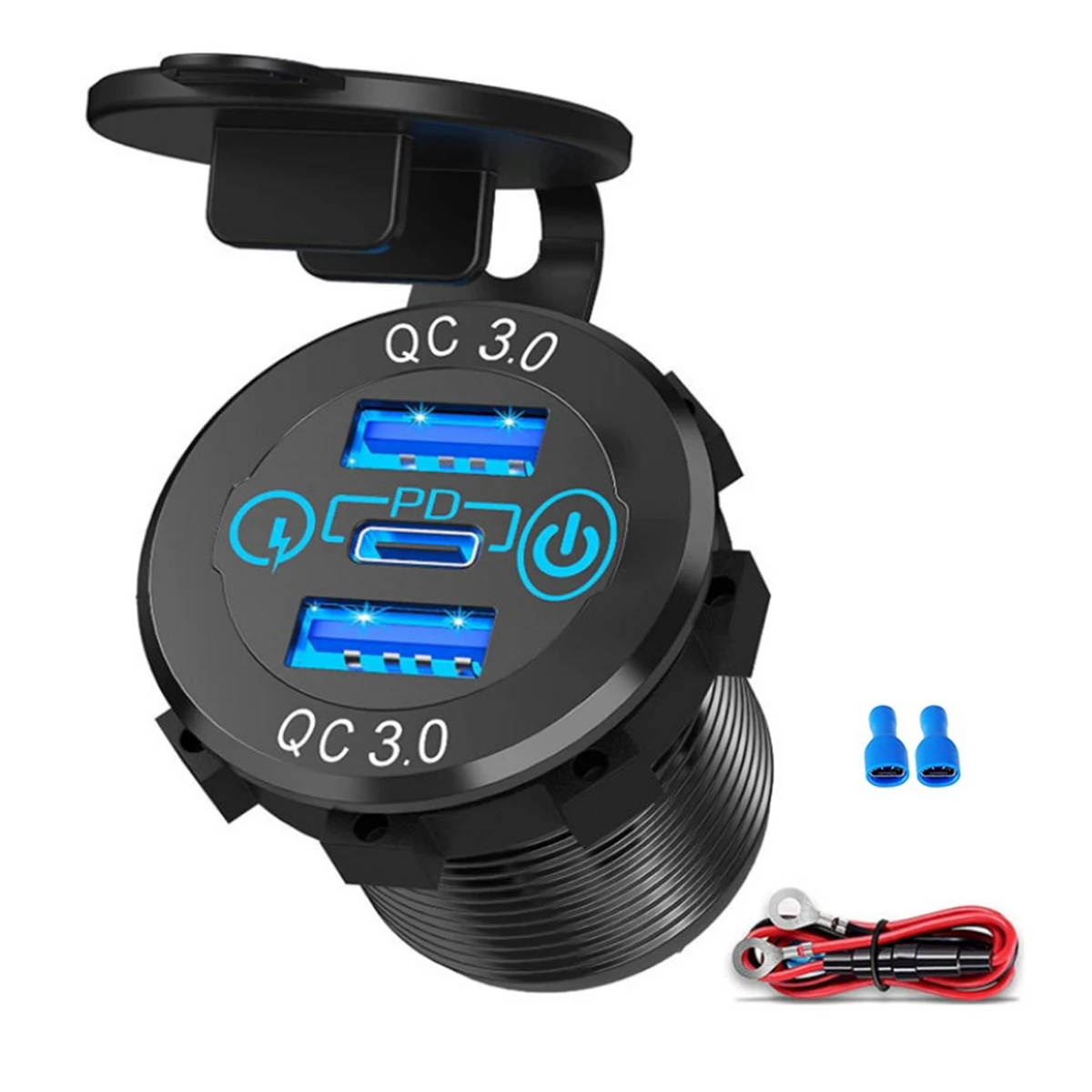 Розетка для быстрой зарядки 60 Вт стандартное автомобильное зарядное устройство