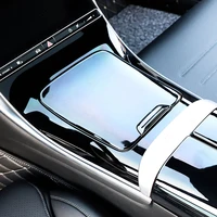 bright black car central control gear panel frame cover trim interior for mercedes benz c class w206 c180 c200 c300 2021 2022