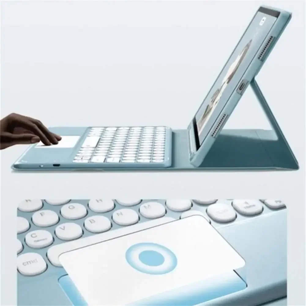 Чехол для клавиатуры Samsung Galaxy Tab S9 2023 11 &quotS9 FE Plus 12 4 клавиатура и мышь со слотом