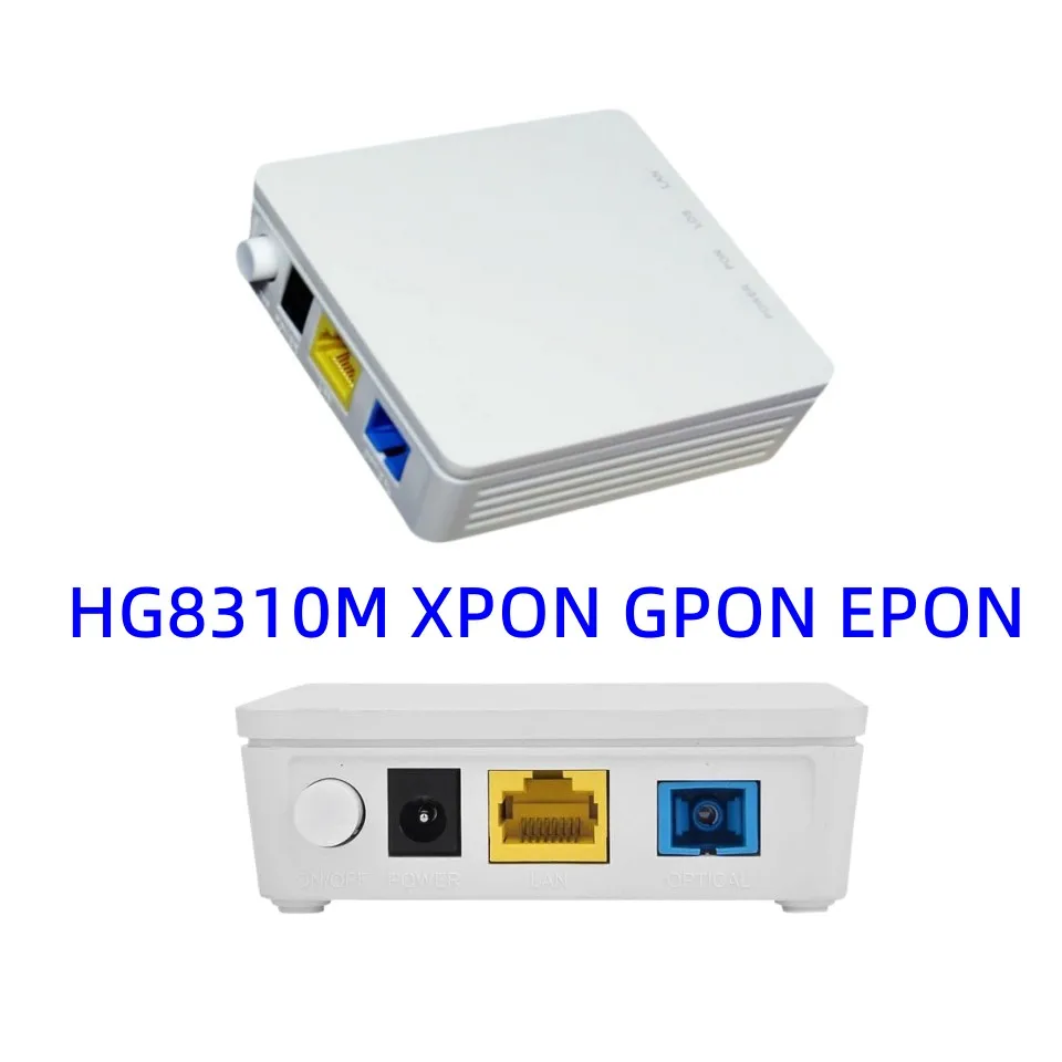 

HG8310M GPON EPON XPON ONU Modem FTTH Fiber Optic ONT Router with ITU-T G.984 100% Brand-New Original English Version 10PCS/LOT