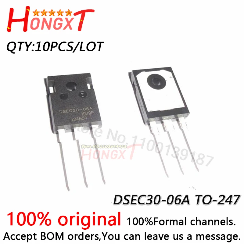 10 шт., новинка, DSEC30-02A DSEC30-03A DSEC30-04A TO-247, высокомощный МОП-транзистор