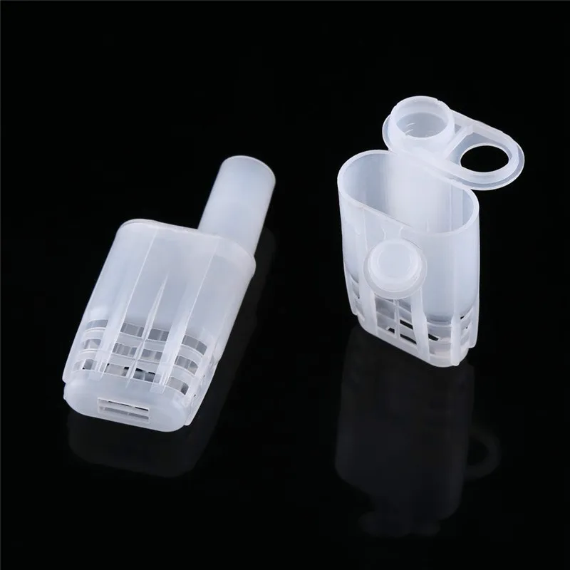400Pcs Beekeeping Tools Bee Queen Cages Protection Queen Bee Equipment Plastic White Safety Beekeep Cage Hot sale!