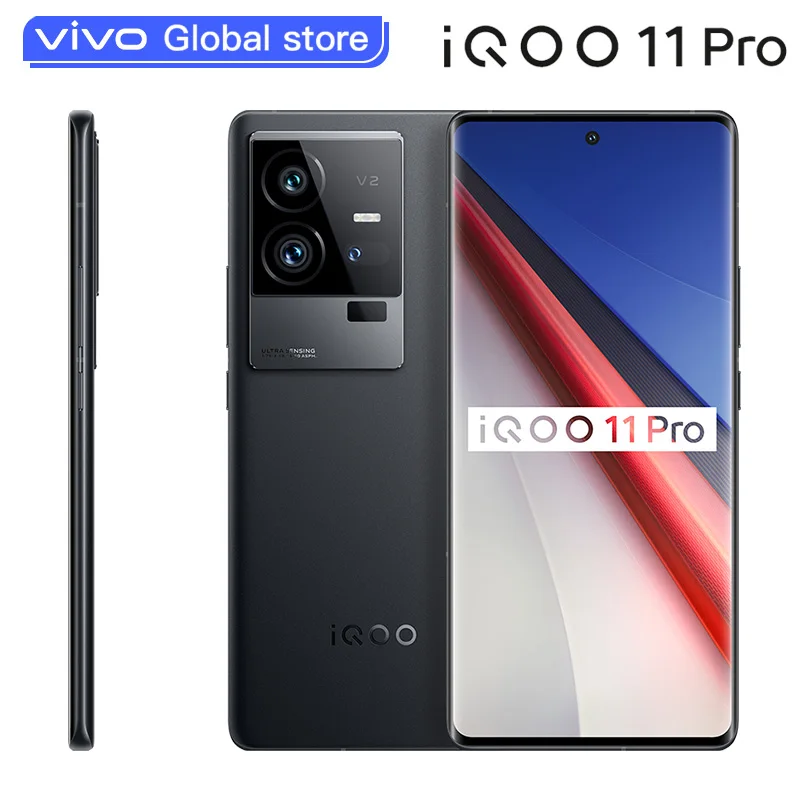 Vivo iQOO 11 Pro 5G Mobile Phone 6.78 Inch AMOLED Snapdragon 8 Gen2 200W SuperFlash Charge 50M Tripl Camera NFC
