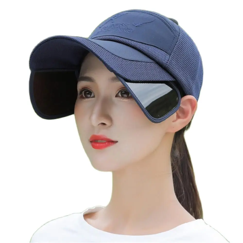 

Отличная Спортивная шляпа с изысканным рисунком, без запаха, солнцезащитные козырьки, уличные защитные кепки с УФ-защитой, сетчатая шляпа у...