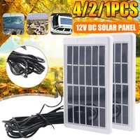 polysilicon solar panels 421pcs outdoor 6v 3m dc 5521 battery cell charger for street light surveillance camera car rv boat