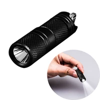mini torch usb rechargeable keychain pocket flashlights led torch 200lm waterproof flashlights working lights outdoor camping