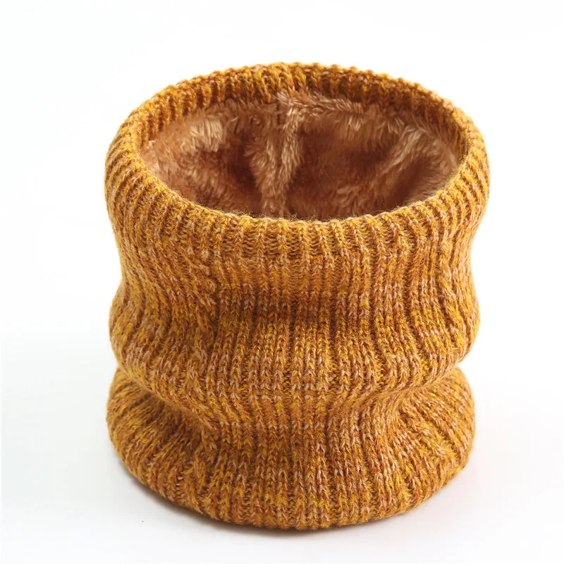 Зимняя теплая маска для мужчин и женщин Флисовый Шарф-кольцо уличный утепленный