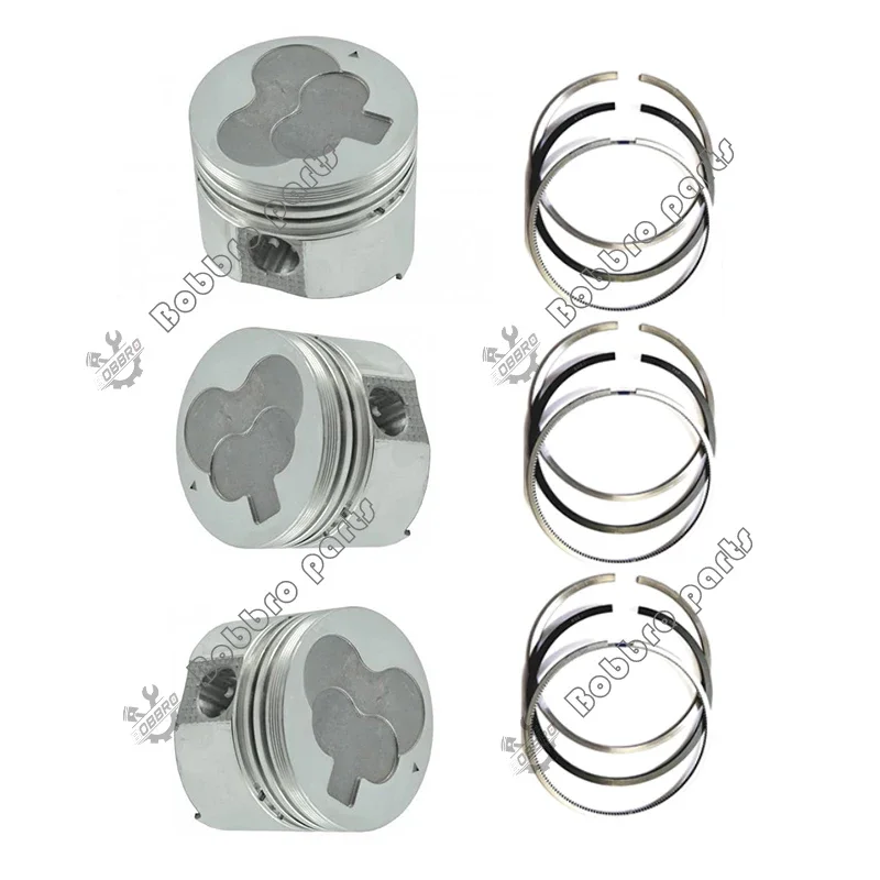 L3E L3E-W461ML L3E-61SDH L3E-61TG Piston 30L17-10010 30L17-10013 с комплектом колец для двигателя Mitsubishi