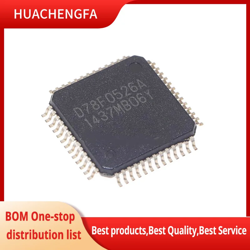 1 шт./партия, флэшки для микроконтроллера D78F0526A D78F0526A QFP52