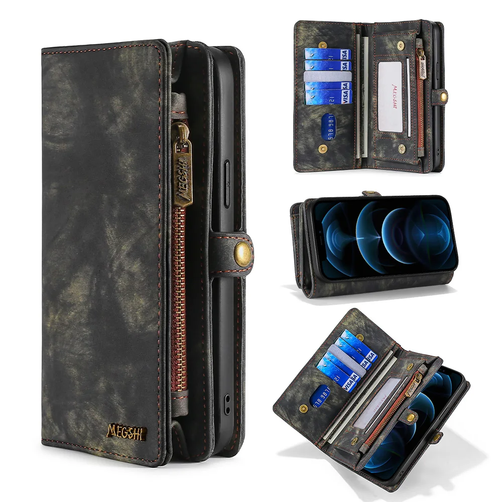 

Wallet Leather Phone Case For XiaoMi 9 10 10Pro 11 Lite 5G Poco M3 M4 X3 Pro NFC