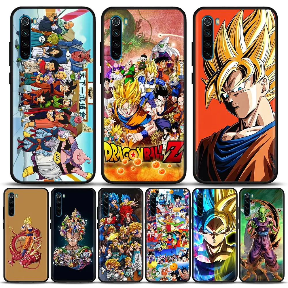 

Anime Dragon Ball Z Goku Phone Case for Redmi 6 Pro 6A 7 7A Note 7 Note 8 A Pro 8T Note 9 S Pro 4G T Soft Silicone