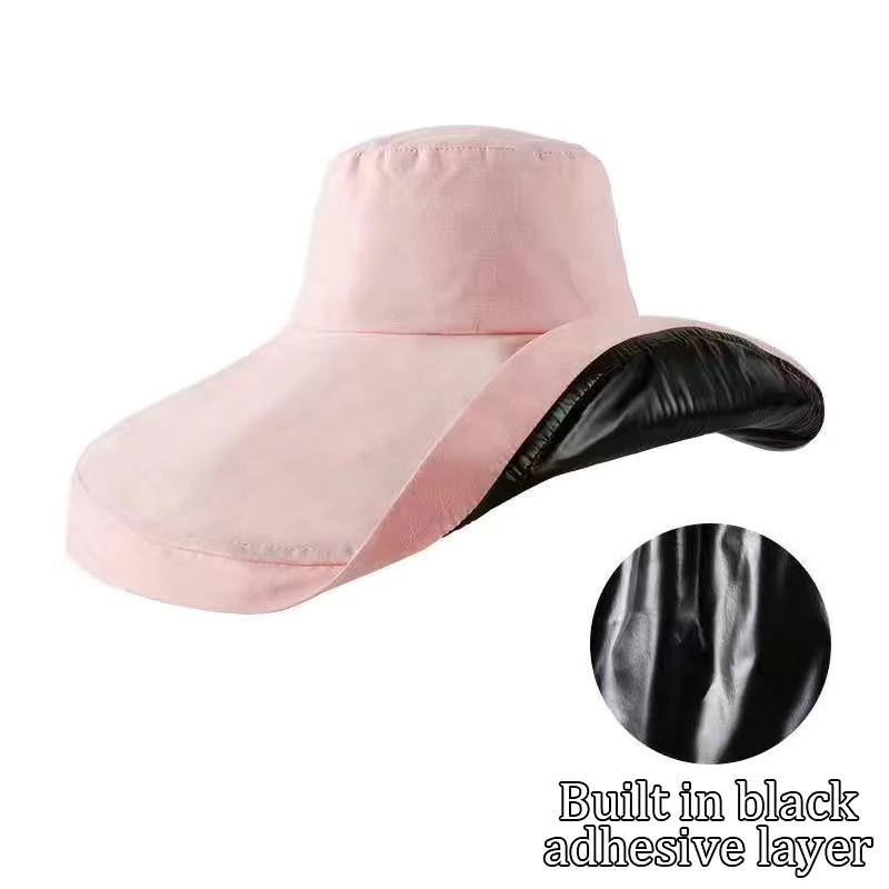 Женская Панама С Защитой От Ультрафиолета. Модная Складная Пляжная Кепка