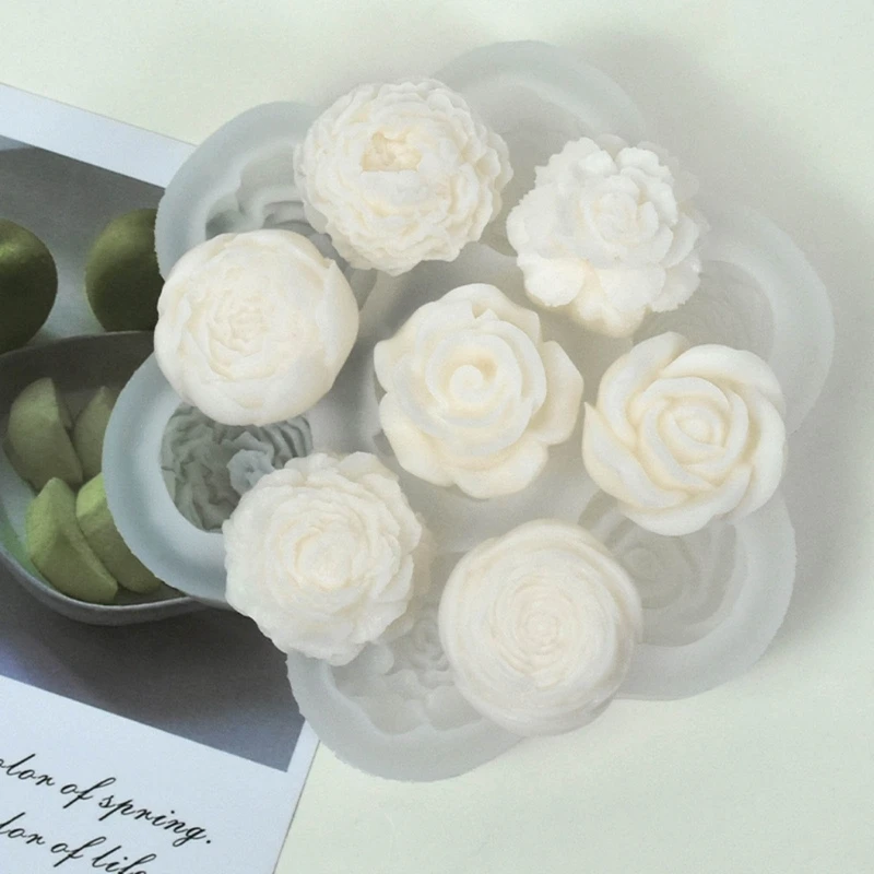 Маленький цветок смоляная форма серьги ожерелье кулон силиконовая сделай сам