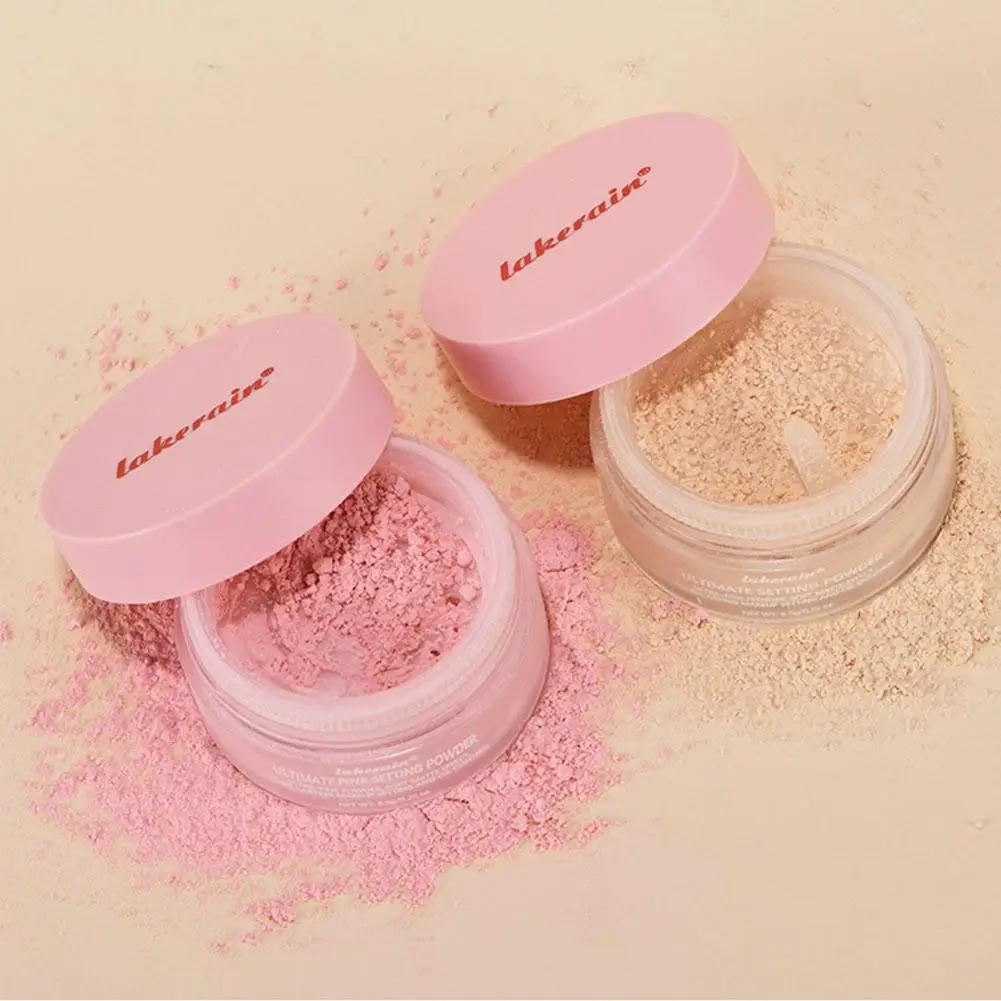 Lakerain Setting Powder Стойкая матовая натуральная фиксирующая пудра для контроля