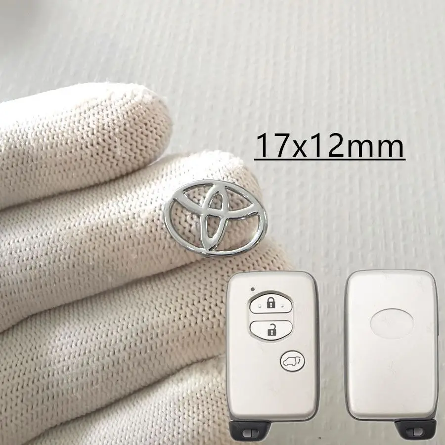 

Наклейки на ключи от автомобиля, брелок с автоматическим управлением, эмблема, аксессуары для Toyota Gazoo Racing Corolla TRD Yaris Chr Camry Auris Rav4 Prado