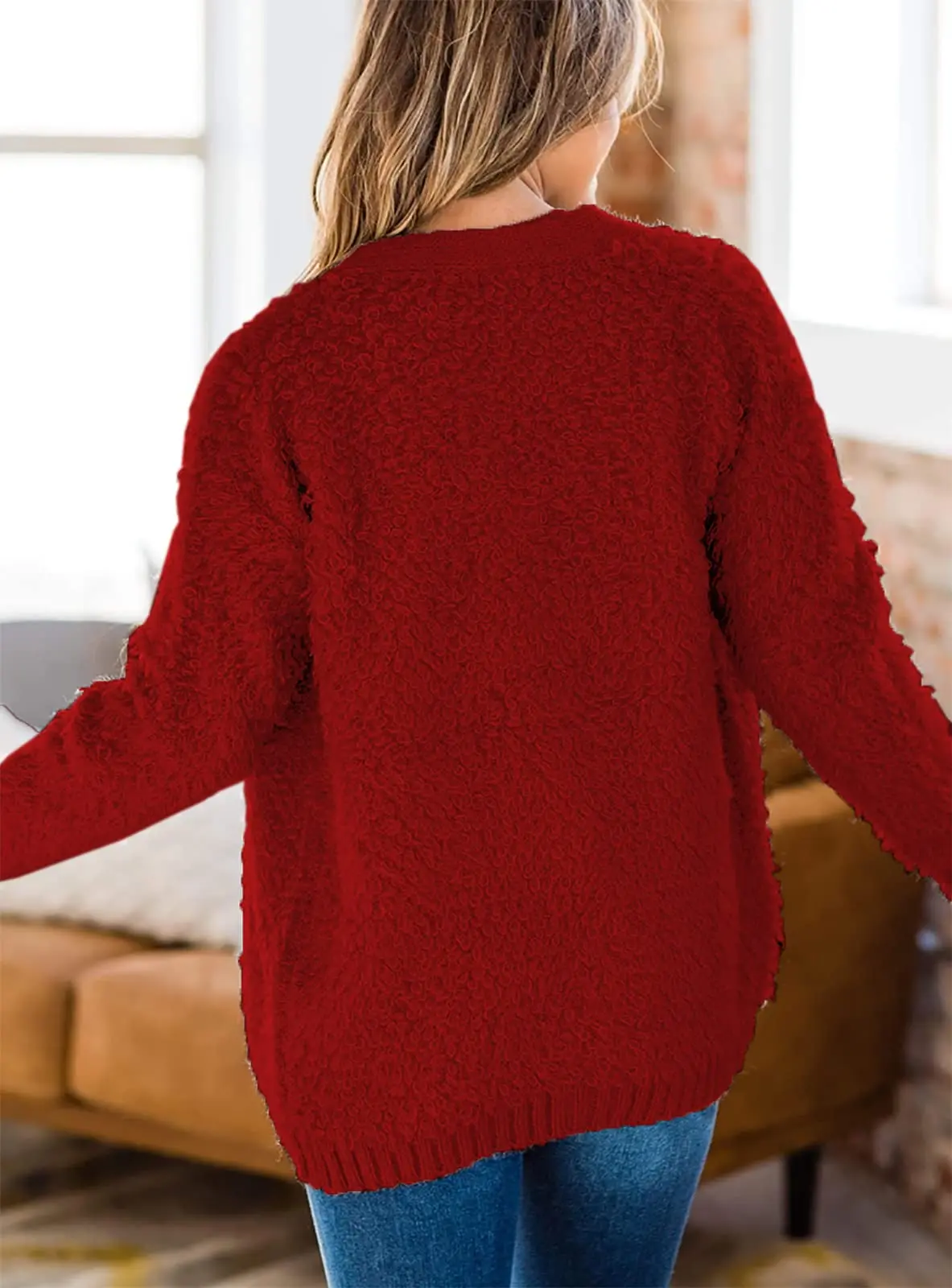 Рисунок 2 - Женский кардиган с длинным рукавом