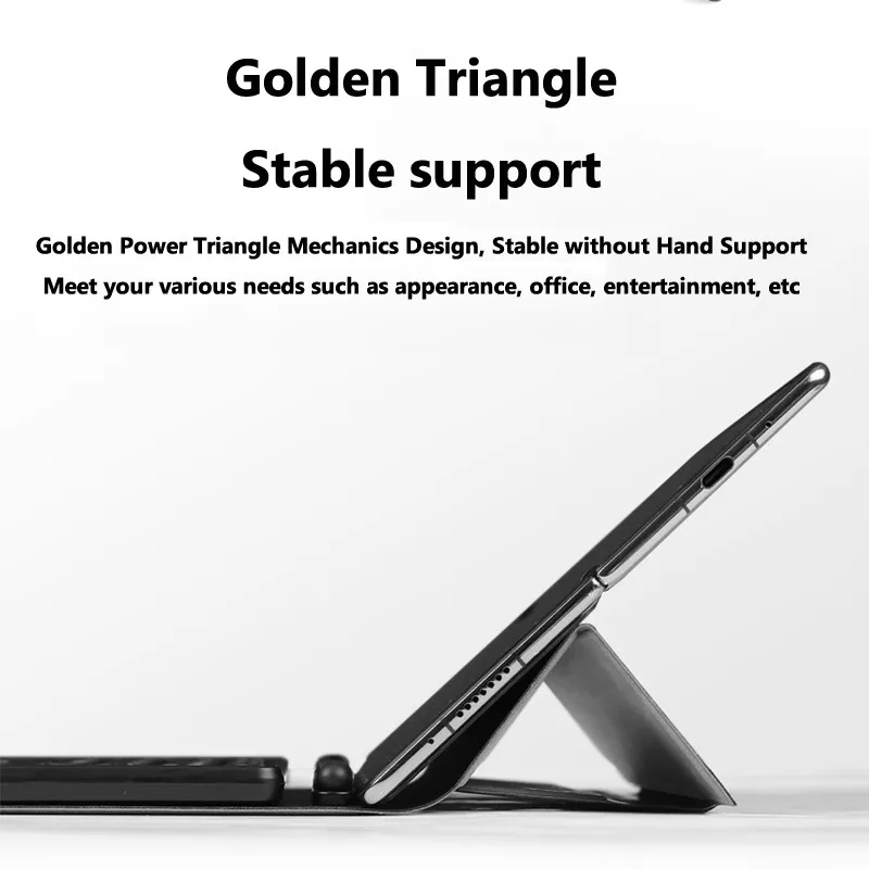 Кожаный чехол со складной беспроводной клавиатурой и пряжкой для VIVO X Fold3 Fold 3 PRO 5G