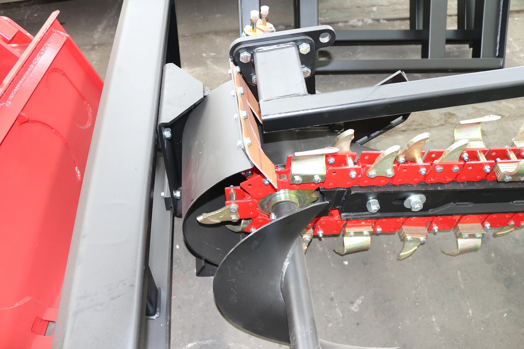 Nieuwe Ontwerp Skid Loader Graaflaadcombinaties Tractor Bijelha Trencher Gebruikt Voor Noodlanding Op Het Water Boerderij Land